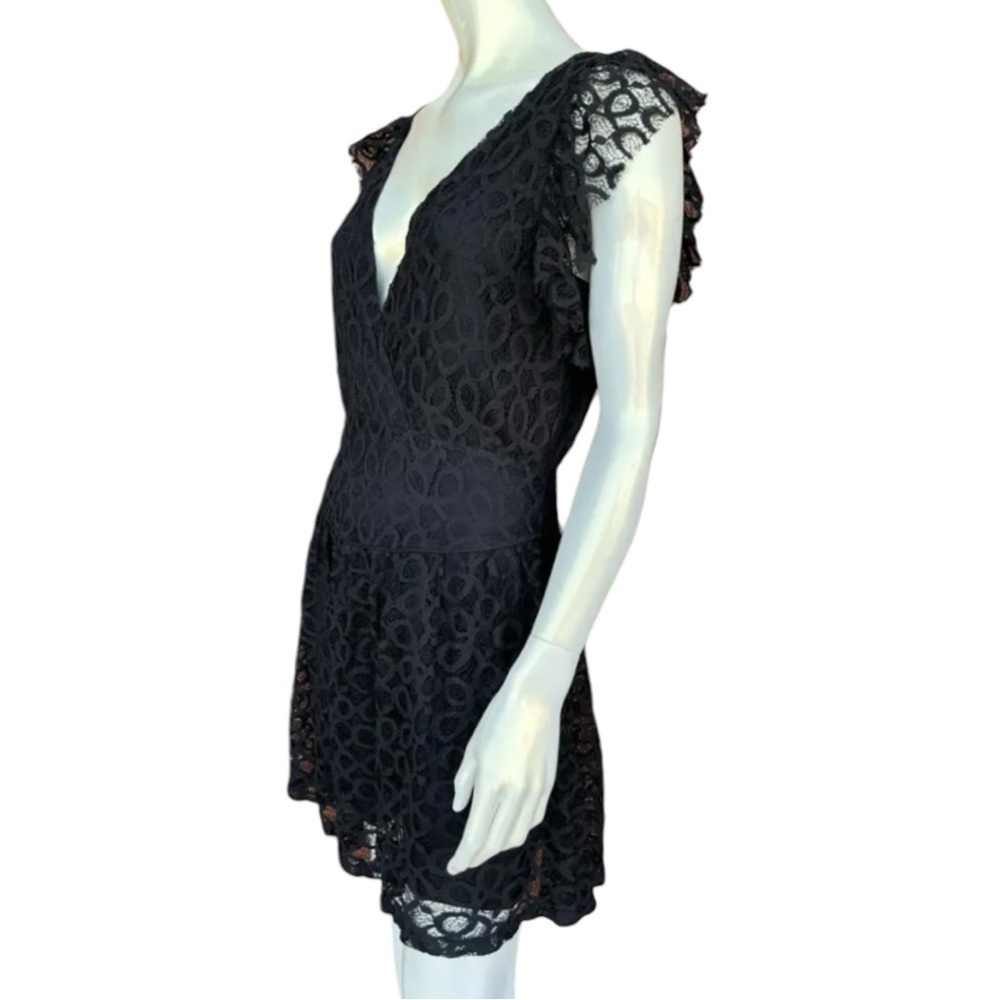 Designers Remix Charlotte Eskildsen Elegant Avelaine black lace fun flirty dress - Picture 13 of 15